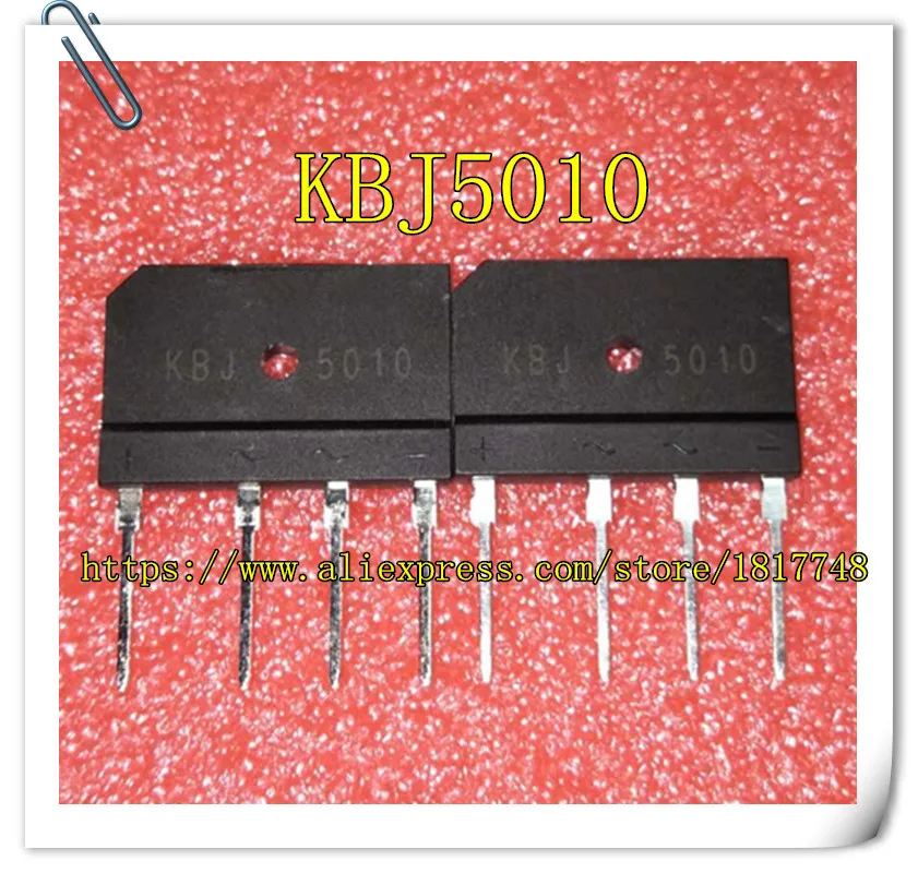 

1pcs/lot KBJ5010 GBJ5010 5010 50A 1000V bridge rectifier