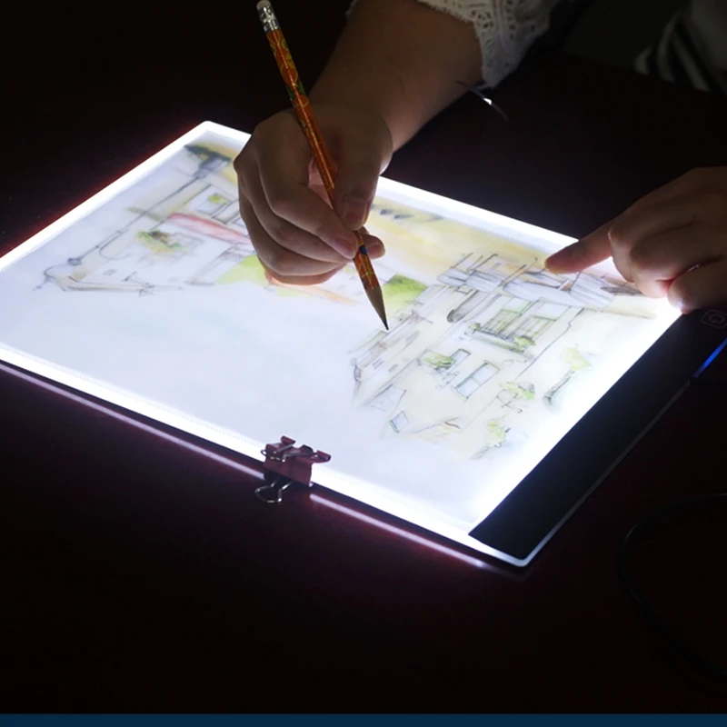 3-5mm-Ultrathin-USB-A4-LED-Dimmable-Art-Facsimile-Drawing-Board-Light-Box-Pad-Drawing-Tablet