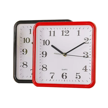 

Household Wall Decor Clock Modern Design Digital Pointer Wall Clock Hanging Modern Silent Bedroom Mute Clocks