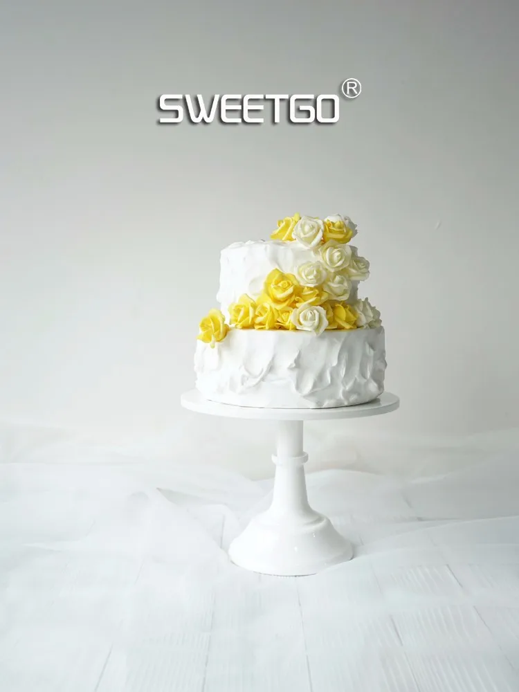 SWEETGO Grand baker подставка для торта 10 дюймов инструменты для свадебного торта регулируемая высота Фондант Торт Дисплей аксессуар для вечерние формы для выпечки
