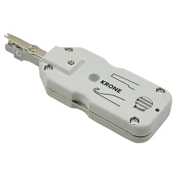 

Portable KRONE Punch Down Tool Kit with Sensor for Telecom Phone Wire RJ11 Ethernet LAN Network Cat5 RJ45 Cable Patch Panel