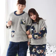 Зимние пижамы унисекс с кошками; плотные теплые комплекты одежды для сна с капюшоном и рисунком животных; мягкая фланелевая домашняя одежда; Лидер продаж 1120