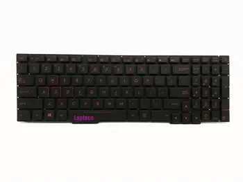 

US keyboard No palmrest for Asus Rog Gaming GL553V/GL553VD/GL553VE/GL553VW in Red or White colorful backlit