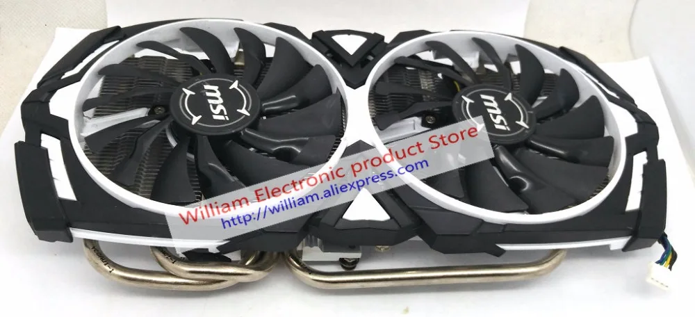 Оригинал для MSI GTX1080Ti GTX1080 GTX1070Ti GTX1070 GTX1060 бронированный кулер графической карты