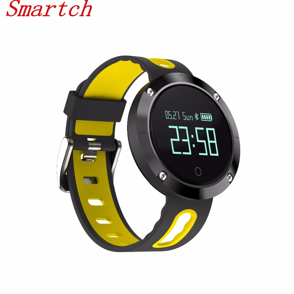 Smartch DM58 Smart Bracelet Heart Rate Monitor Bluetooth Smart band Blood Pressure Fitness Tracker Wristbands Waterproof
