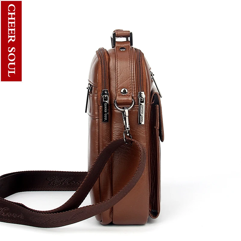 100% moda genuínos homens de Tipo de Bolsa : Bolsas Mensageiro