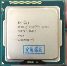 Intel Core i5-3470S i5 3470S İşlemci CPU LGA 1155 pc bilgisayar masaüstü işlemci