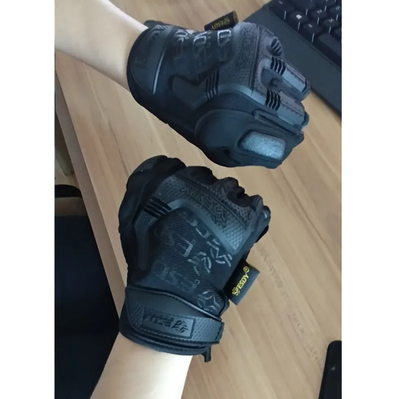 Günstige Armee Fans Armee Ausbildung Klettern Abgrifffeste Kampf Taktische Handschuhe Outdoor Jagd Schießen Radfahren Gleitschutz Volle Finger Handschuhe