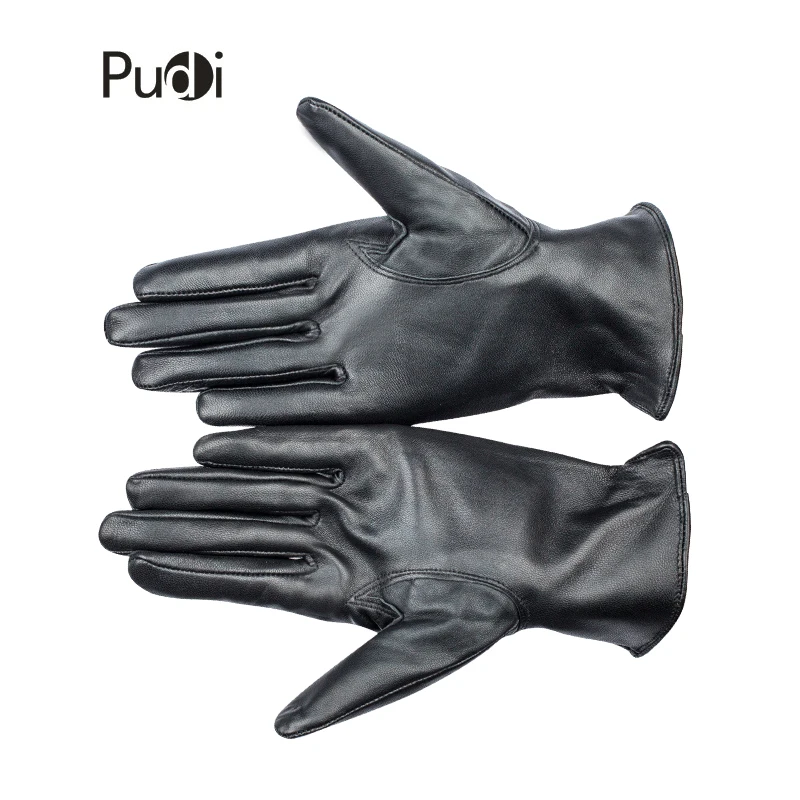 PUDI GL813 женские перчатки из натуральной кожи 2018 новые модные овечьей на запястье