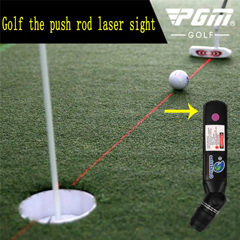 PGM Golf Putter Laser Sight Indoor Teaching Putter Aim Putt Help Practice