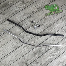 810 мм 22 мм Универсальный винтажный руль мотоцикла из алюминиевого сплава с 14 мм балансовыми трубками