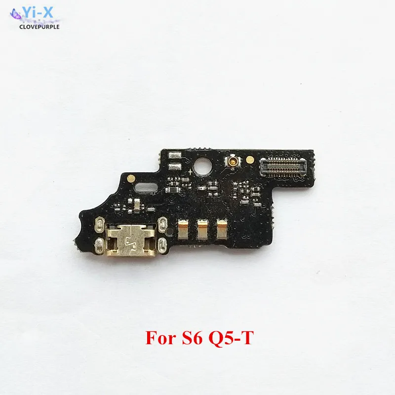 

1PCS Phone Repair Parts Micro Dock Connector Board USB Charging Flex Cable With Microphone For ZTE Blade S6 Q5-T