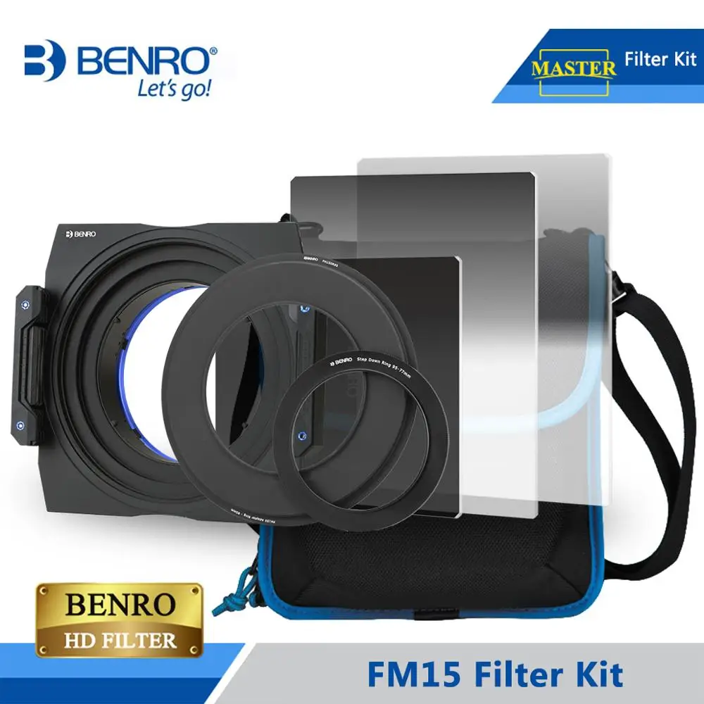 

Benro FM15 150mm Filter Kit System ND/GND/CPL Professional Filter Hold Support For Camera Lens DHL Free Shipping