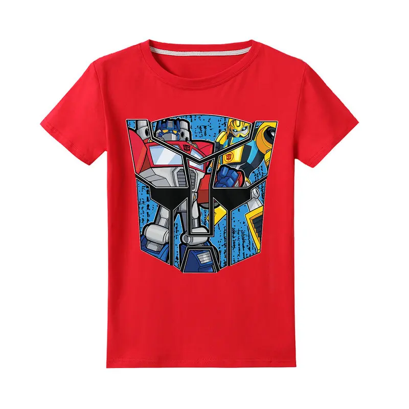 Летняя Детская Хлопковая футболка с короткими рукавами с рисунком Bumblebee Deadpool JOJO siwa apex legends Venom Одежда для мальчиков и девочек
