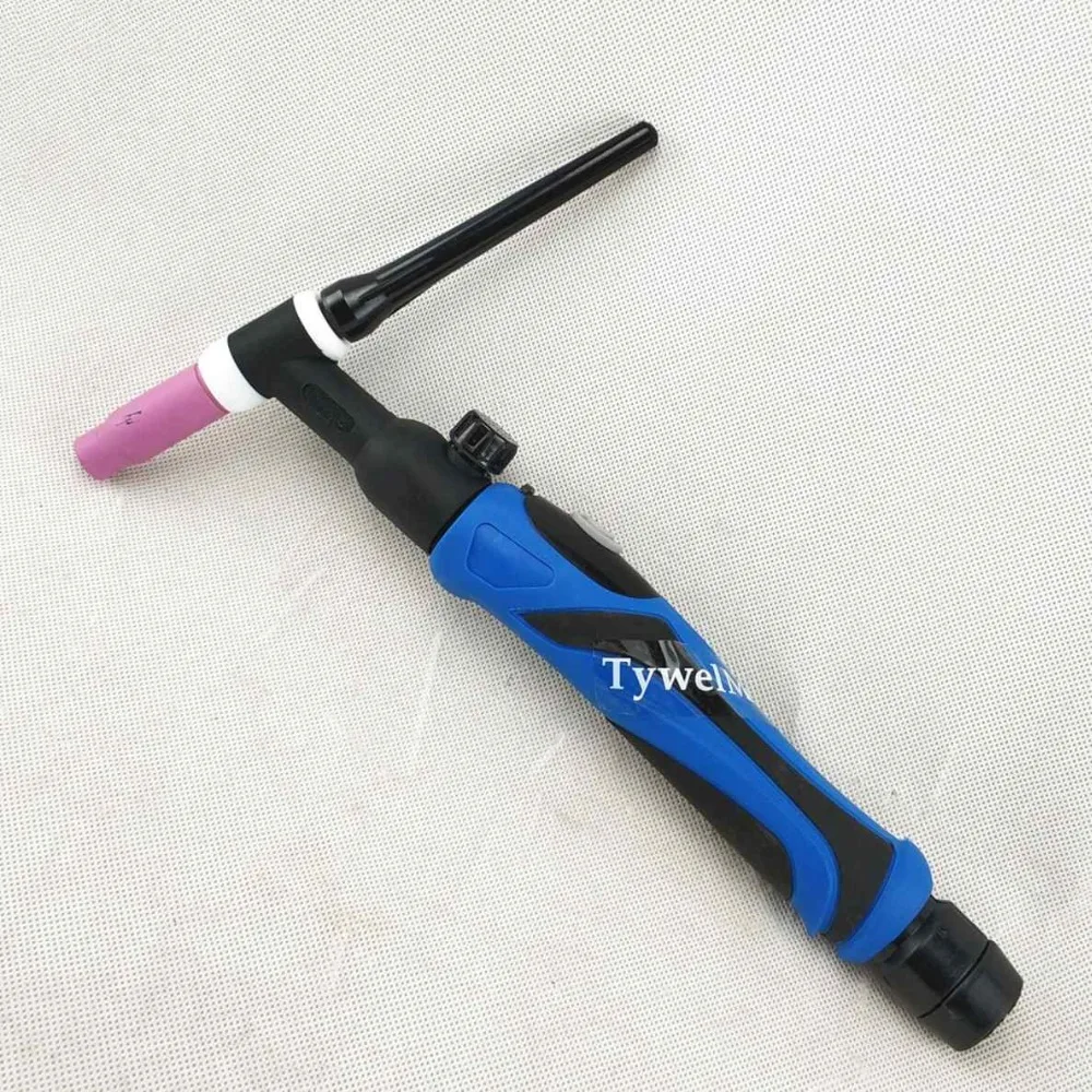 

WP26V TIG Torch GTAW Gas Tungsten Arc Welding Torch A-200 Valve Argon Air Cooled Torch of 150-300A TIG Welding Machine