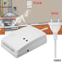 Портативный настенный независимый детектор газа сигнализация детектор утечки газа Тестер Пропан Метан безопасный датчик сигнализации природного газа