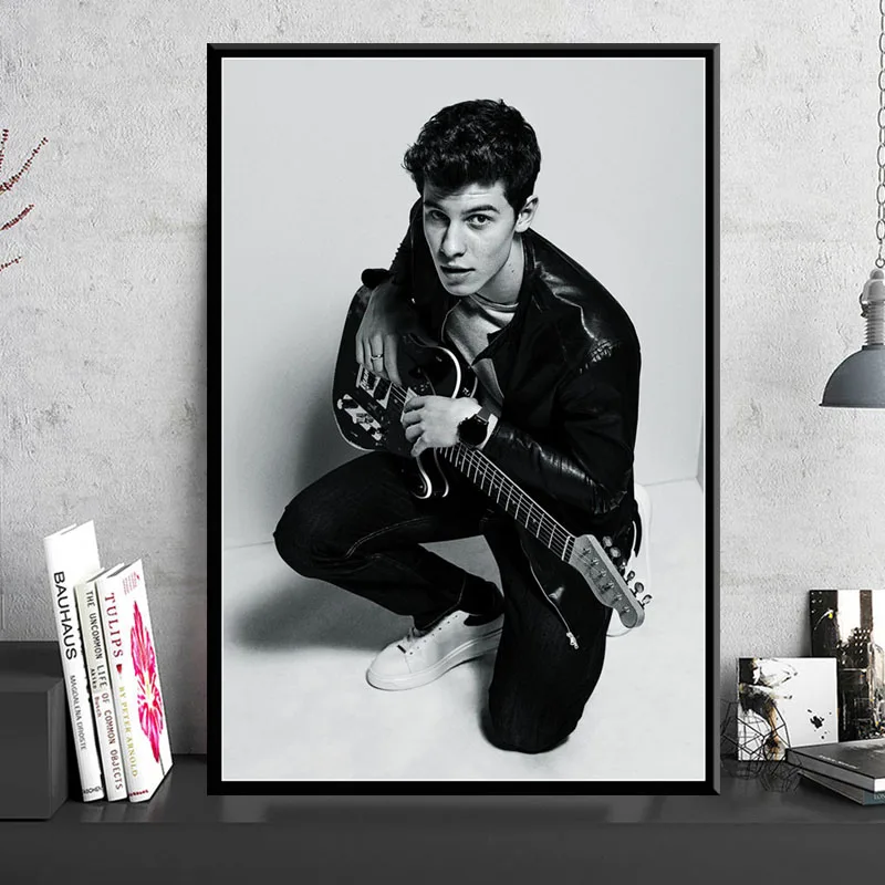 P197 Shawn Mendes Pop Music Singer Star модный красивый художественный Рисунок Шелковый Холст