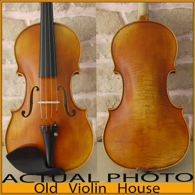 Cheap Antonio Stradivarius 1714 "Soil" Violin Model, Antique varnish,Free violin case , bow and rosin,No.2275