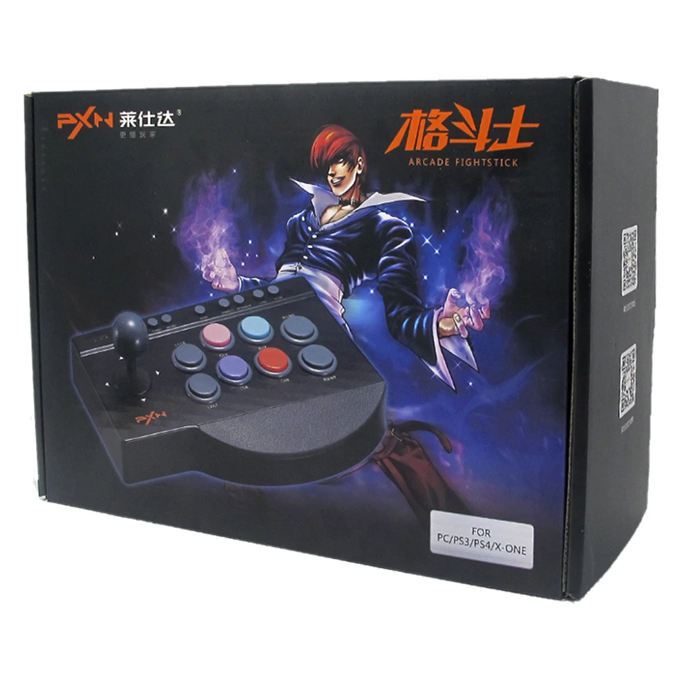 

New Arrive PXN-0082 Game Joystick Gaming Controllers 8 Buttons Game Rocker Lever Joystick Gampad for PS4/PS3/ XBOX ONE/PC
