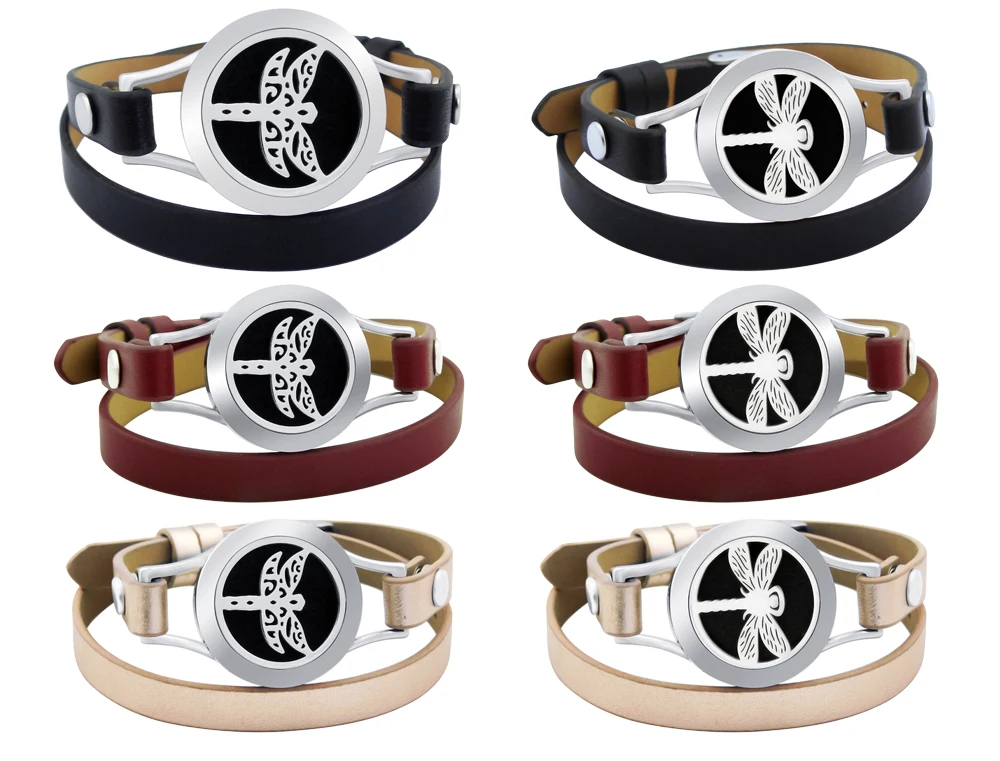 ZP-BD023 dragonfly diffuser bracelet (2-1)