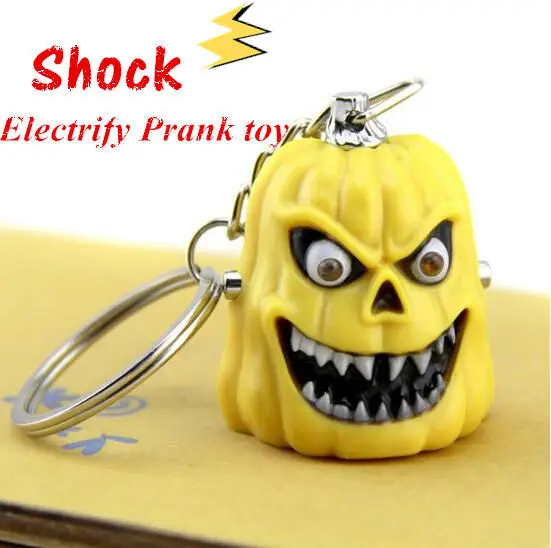 Funny Hallowmas Pumpkin Electric Shock Toy Novelty...