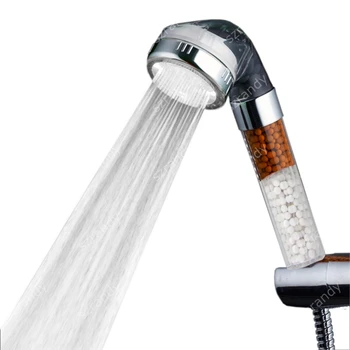 

Negative Ions Anion LED Shower Head Sprinkler Single White Colors