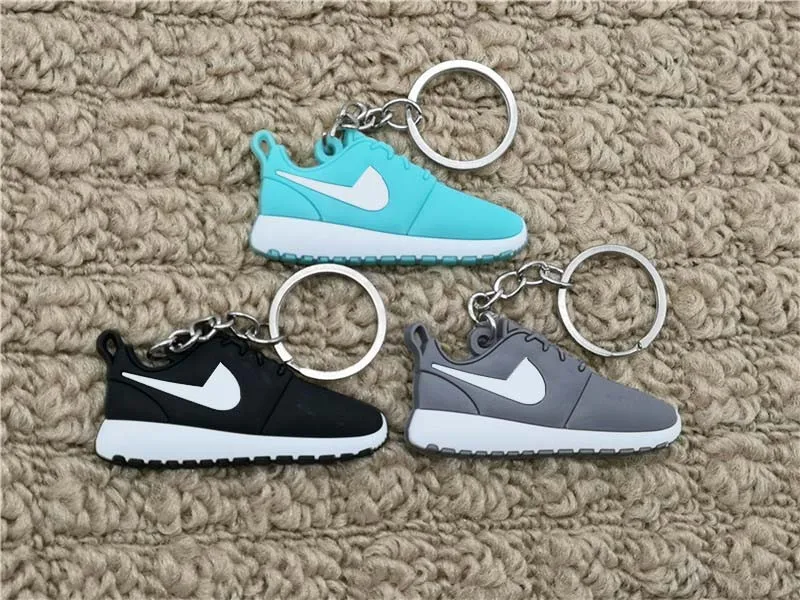 

Cute Mini Silicone Roshe Run One Shoes Keychain Fashion Woman Men Kids Key Ring Gifts Key Holder Accessories Sneaker Key Chain