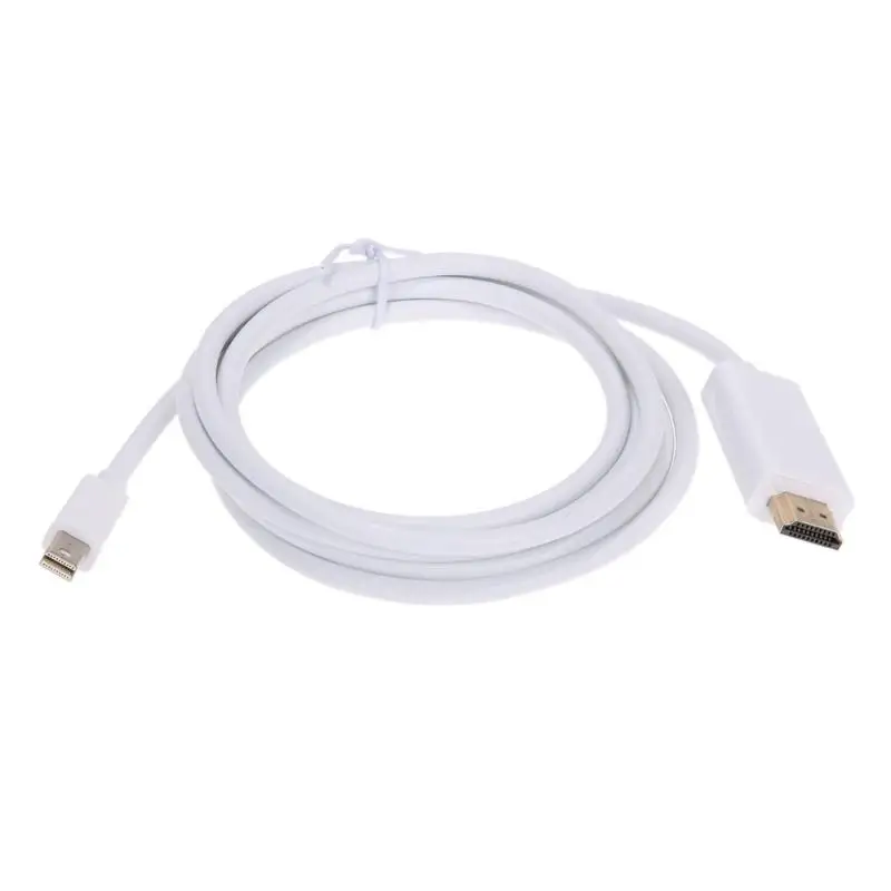 1 8 м Mini Displayport мужчина к HDMI видео конвертер адаптер USB кабель с вилкой DP to шнур