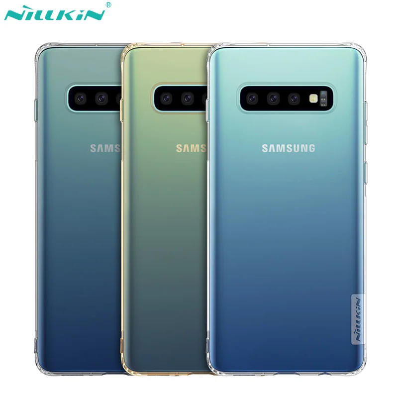 

Nillkin Soft Nature TPU Case for Samsung Galaxy S10 Case S10e Lite Cover Thin Silicon Clear Cover for Samsung S10+ Plus Coque