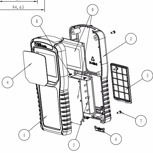 szomk handheld enclosure outlet box plastic box for electronics project plastic project enclosure housing  (9)