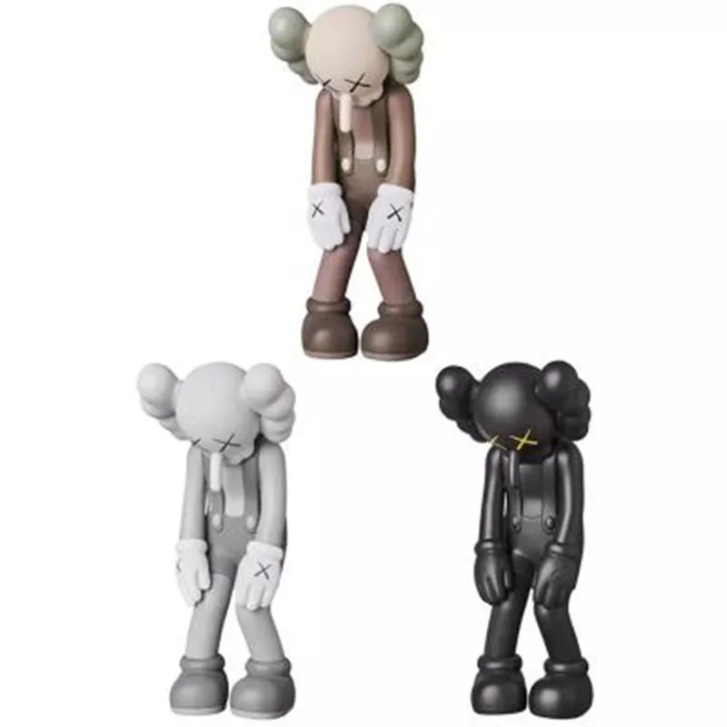 

28CM Originalfake KAWS Dissected Companion Figure Kaws Brian Street Art Kaws Smlll Lie Toy Kaws Original Fake Toys with Box F117