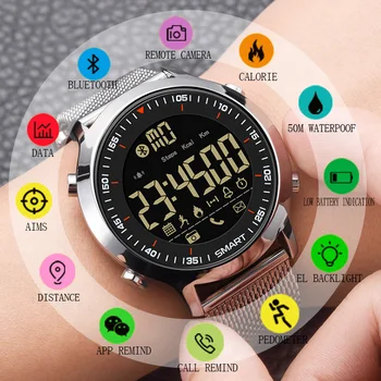 

SYNOKE Smart Watch Men Sport Pedometer Waterproof Call Reminder Digital Men Smart Watch Wearable Devices For ios Android Phone