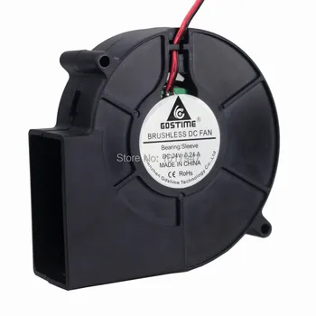 

1 Pieces Gdstime DC 9cm Brushless Turbo Fan Blower 24V 2Pin 9733 97mm x 33mm
