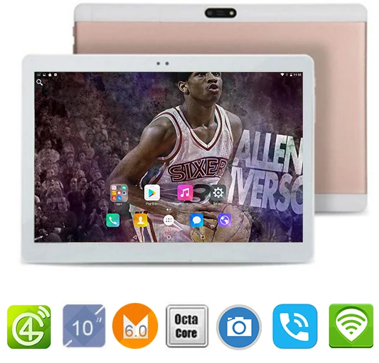 

Phone Call 10 Inch Tablet pc Android 6.0 Original 4G Android Octa Core 4GB RAM 64GB ROM WiFi FM IPS LCD 4G+64G Tablets Pc