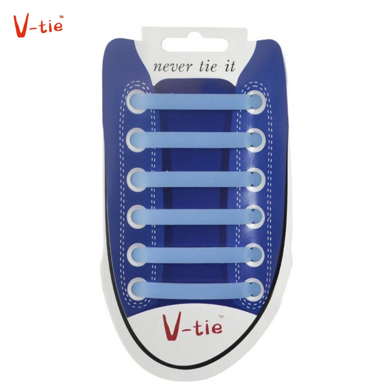 

Suit 1-50 Sets Luminous Blue Arrow-shaped Creative Flexible Silicone Lazy Creative No Tie Shoelaces Elastic Silicone Shoe Laces