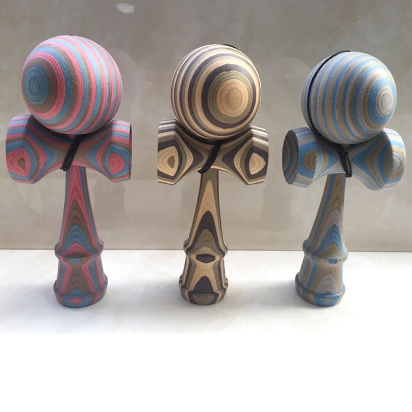 Научный японский деревянный игрушечный Профессиональный kendama жонглирование