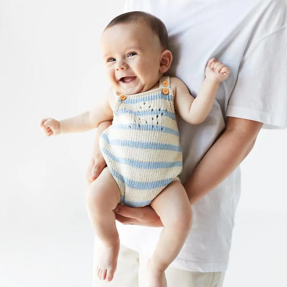 

Baby Girls Knitted Bodysuits Autumn Sleeveless Newborn Infant Bebes Onesie Clothes 0-18M Children's Jumpsuits Toddler Kids Wear