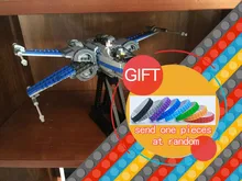 05029 740pcs Star Rebel X wing fighter Wars set Building blocks war Compatible with 75149 toys