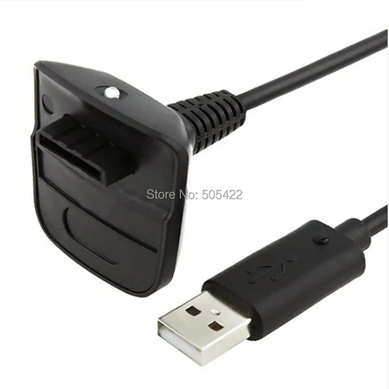 Black-USB-Charge-Charger-Charging-Cable-Cord-Lead-Kit-for-Microsoft-Xbox-360-Wireless-Controller-Console2