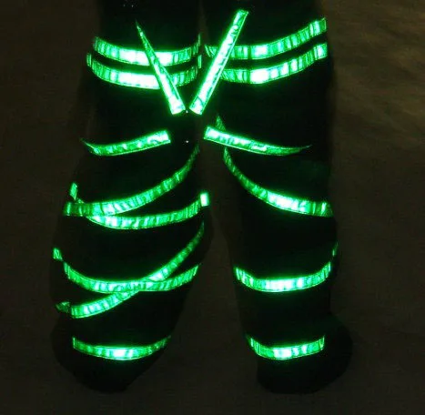 4 Colors Shuffle Dance Pants Raver Ore Techno Hardstyle DJ Melbourne Trousers For Women Men