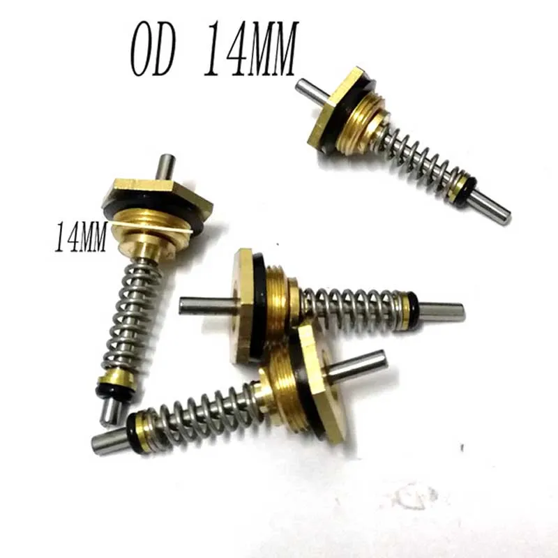 

50 pcs OD 14mm Thimble Gas Boiler Water Valve For LPG Water Heater Linkage Valve 14*48.5*3mm