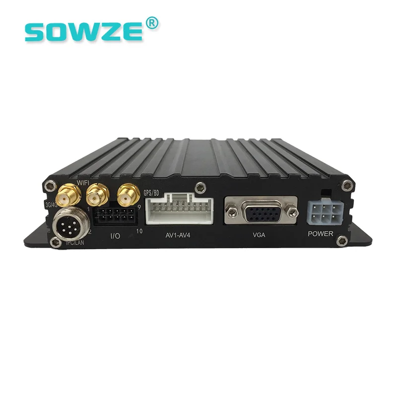 Высокое качество скорой помощи Мобильный DVR 3G GPS 5CH AHD автомобиль CCTV видео рекордер