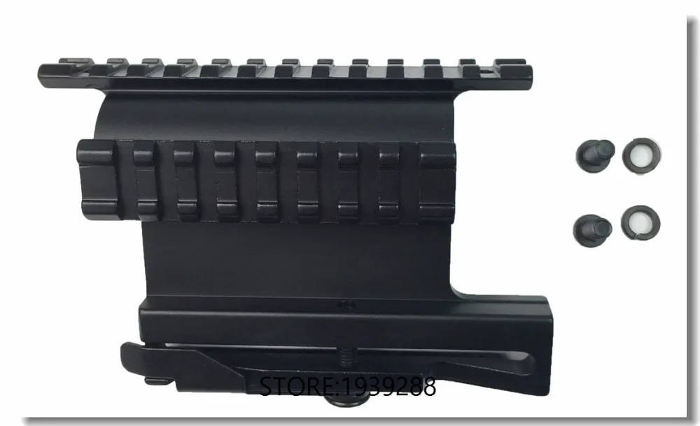 High Quality Quick Detach Double Weaver Rail Side AK Scope Sight Mount