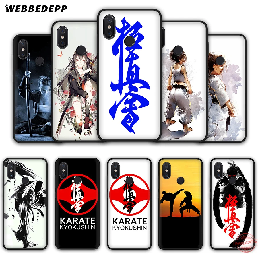 Мягкий силиконовый чехол WEBBEDEPP Oyama Kyokushin для Xiaomi Mi 6 8 9 SE MAX 3 A1 A2 Lite F1 | Мобильные