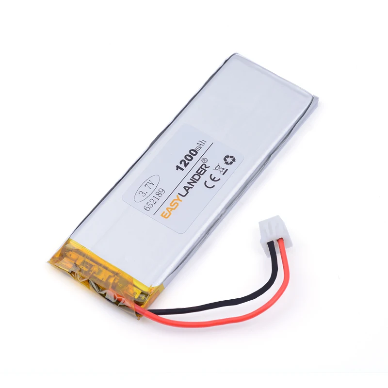 XHR-2P 2 54 652189 1200 мАч 3 7 В литий-полимерный аккумулятор 652090 запись звука для вождения |