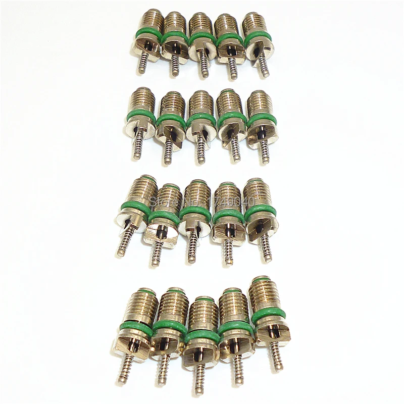 

20pcs R134a Car Auto Household Air Conditioner Refrigerants 134a HVAC AC A/C Valve Core Valves Needles Assortment Repair Kit