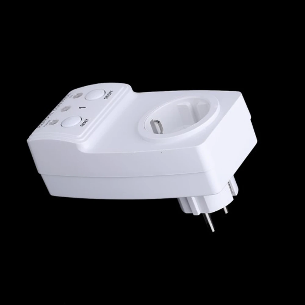 230V 60Hz Wireless Remote Control Power Outlet Plug Socket Switch EU Plug