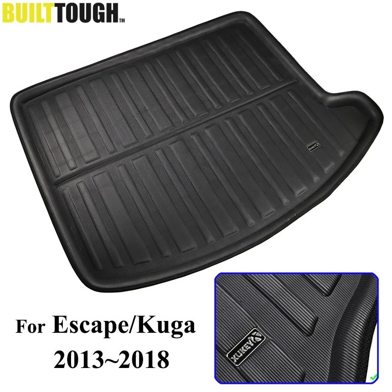 

For Ford Escape Kuga 2013 2014 2015 2016 - 2019 3d Boot Mat Rear Trunk Liner Cargo Floor Tray Carpet Mud Kick Protector Overlay