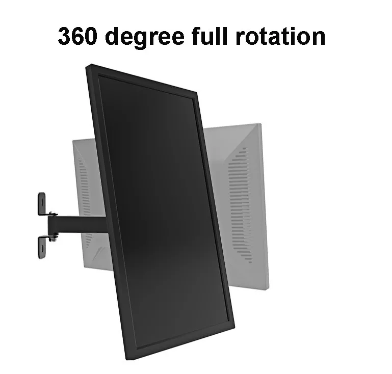 BL-LG300A Heavy Duty 1"-27" ТВ настенный кронштейн наклона полный оборот светодиодный ЖК-дисплей монитор держатель Arm кронштейн Макс. загрузка 10kgs