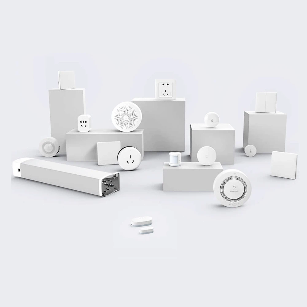 

2018 Original Xiaomi Smart Home Kits Gateway Door Window Sensor Human Body Sensor Wireless Switch Humidity Zigbee Socket MI APP
